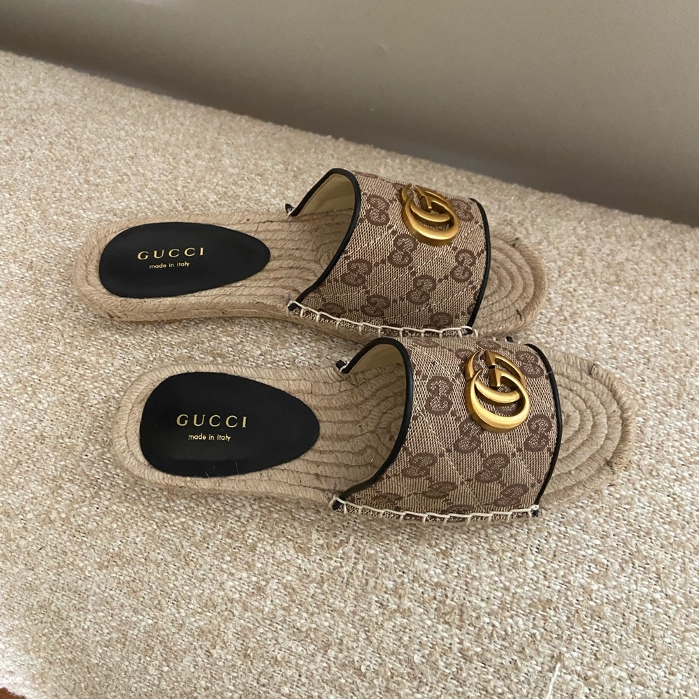 Brand New Women's Brown Slide Sandals